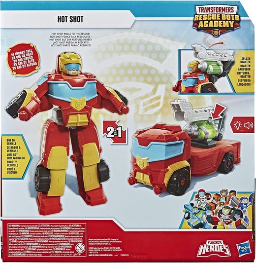Hasbro Playskool Heroes Transformers Rescue Bots Academy Hot Shot
