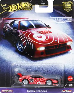 Hot Wheels BMW M1 PROCAR Premium Car Culture