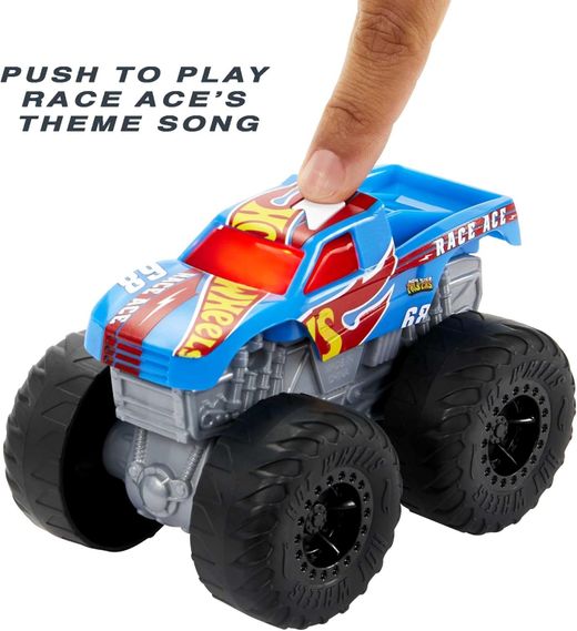 Hot Wheels Monster Trucks Roarin’ Wreckers Race Ace 1:43