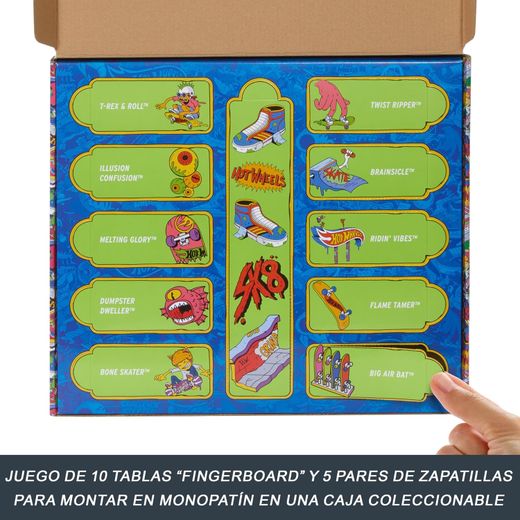 Hot Wheels Skate Pack 10 Skateboards