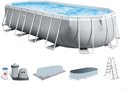 Intex 26798 Piscina Ovalada Prism Frame 610 cm x 305 cm 122 cm