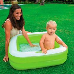 Intex 57100 Aufblasbares Kinderbecken 86 x 86 x 25 cm