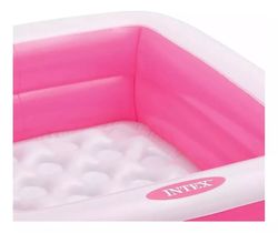 Intex 57100 Aufblasbares Kinderbecken 86 x 86 x 25 cm Rosa