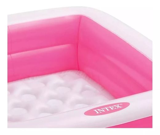 Intex 57100 Aufblasbares Kinderbecken 86 x 86 x 25 cm Rosa