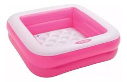 Intex 57100 Aufblasbares Kinderbecken 86 x 86 x 25 cm Rosa