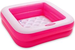 Intex 57100 Aufblasbares Kinderbecken 86 x 86 x 25 cm Rosa