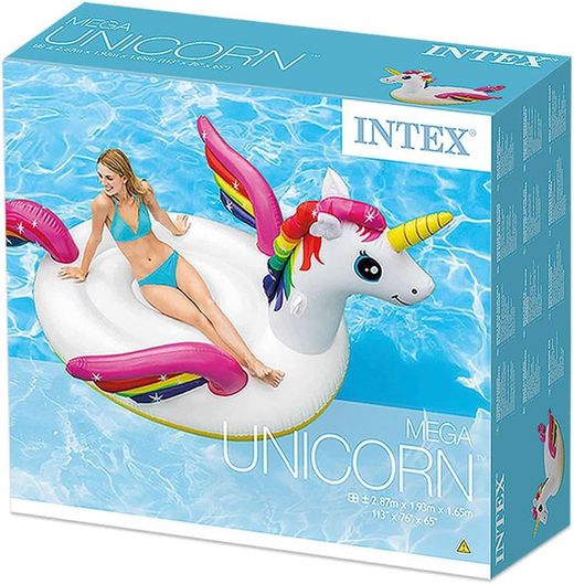 Intex 57281 Intex Mega Licorne Gonflable 2,87 x 1,93 x 1,65 m