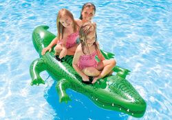 Intex 58562 Aufblasbares Krokodil 203 x 114 cm