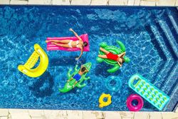 Intex 58562 Aufblasbares Krokodil 203 x 114 cm