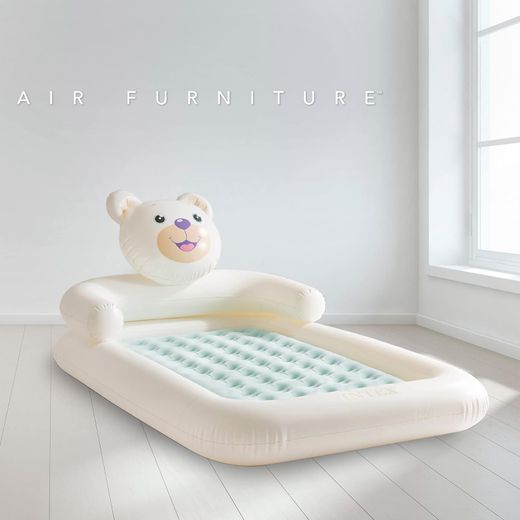 Intex 66814 Aufblasbare Kleinkindmatratze – Teddybär-Design