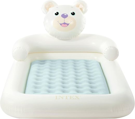 Intex 66814 Aufblasbare Kleinkindmatratze – Teddybär-Design