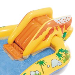 Intex 57444 Aufblasbares Dinosaurier-Spielcenter (249 x 191 x 109 cm)