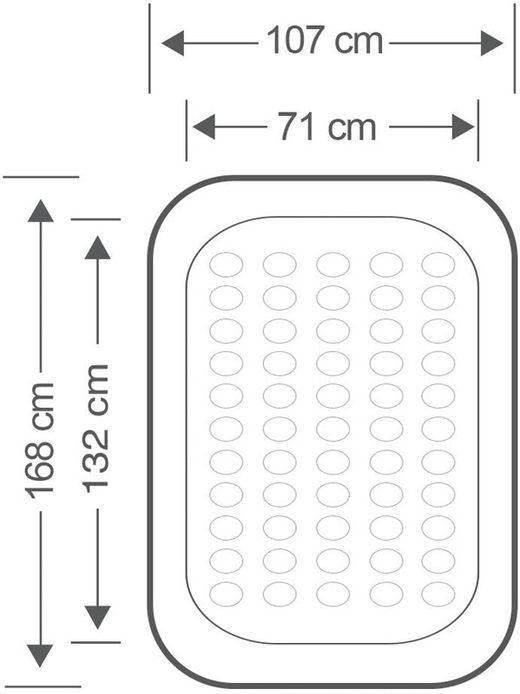 Intex Matelas gonflable pour enfants avec gonfleur