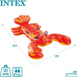Intex 57528 Aufblasbarer Hummer-Schwimmring