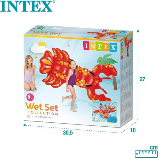 Intex 57528 Aufblasbarer Hummer-Schwimmring