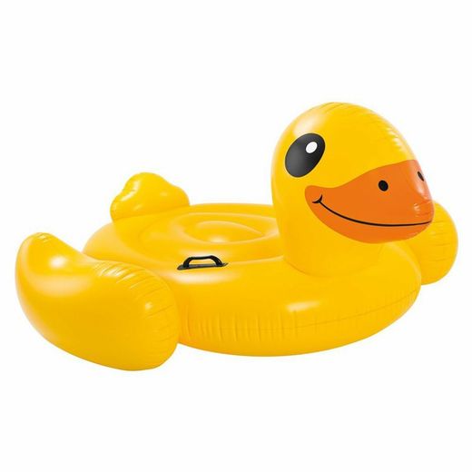 Intex 57556 Bouée Canard Jaune A Chevaucher
