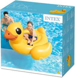 Intex 57556 Bouée Canard Jaune A Chevaucher