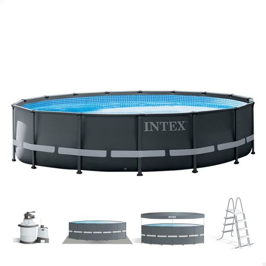 Intex - 26326GN - Kit Piscine Ultra Xtr Ronde Tubulaire  4,88 X 1,22M