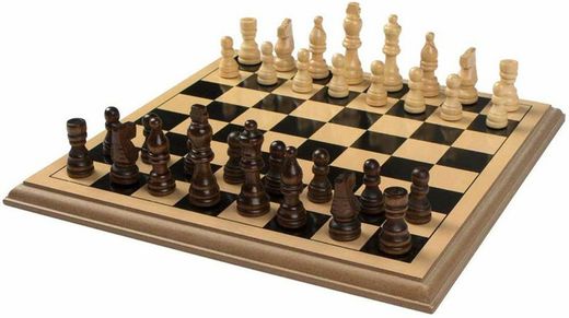 Juego de Ajedrez de madera 30 cm x 30 cm