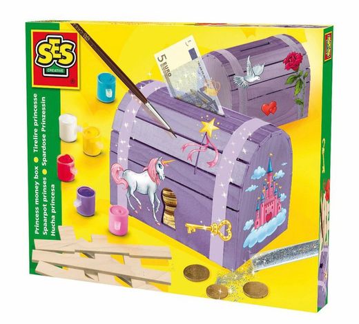 Juego de Manualidades crea tu cofre de princesas