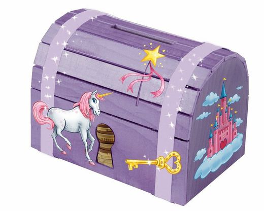 Juego de Manualidades crea tu cofre de princesas