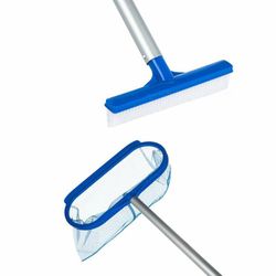 Intex Kit epuisette et aspirateur de fond pour piscines