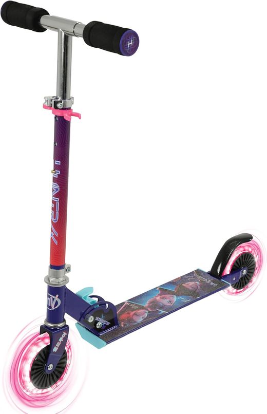 K-Pop Demon Hunters Folding Scooter with Light-Up Wheels