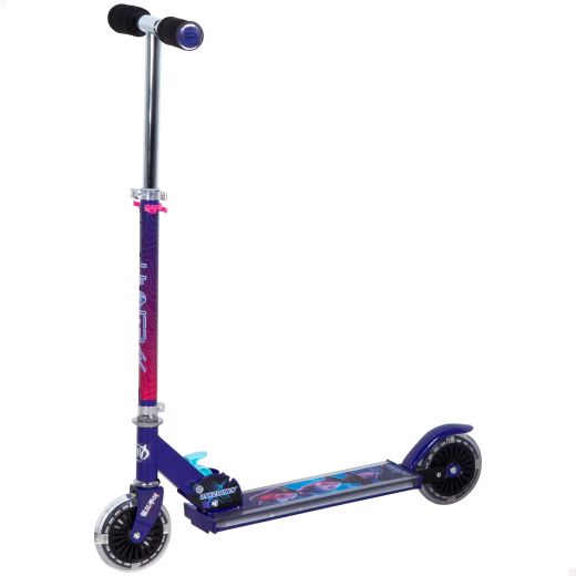 K-Pop Demon Hunters Folding Scooter with Light-Up Wheels