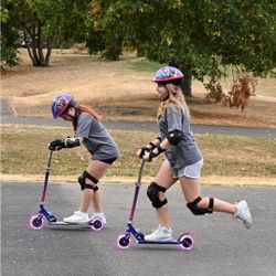 K-Pop Demon Hunters Folding Scooter with Light-Up Wheels