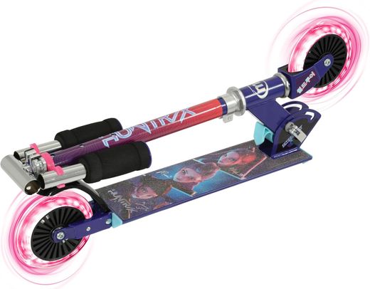 K-Pop Demon Hunters Folding Scooter with Light-Up Wheels