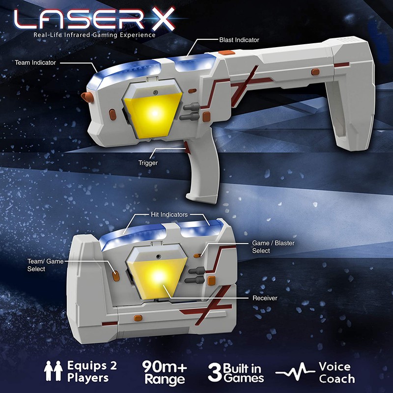 Cife Laser X Pistolet Laser Double Morph Blasters — Joguines i bicis Gaspar