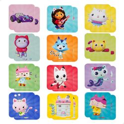 Lisciani Gabby's Dollhouse Memory-Spiel, 24 Karten