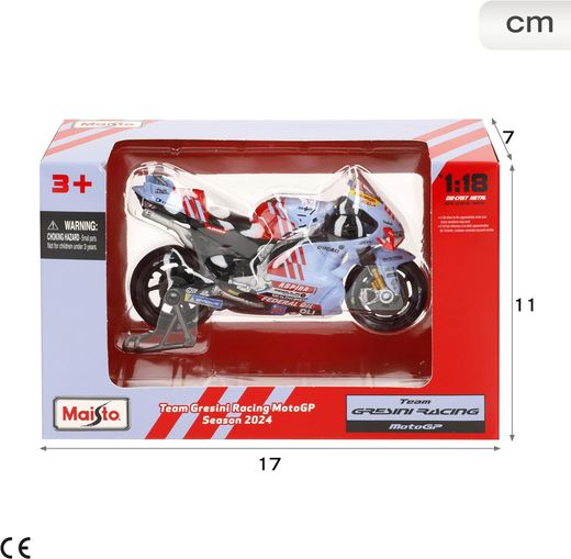MAISTO Maqueta MotoGP 2024 Ducati Gresini Marc Márquez