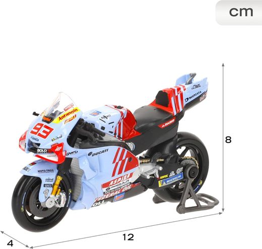 MAISTO Maqueta MotoGP 2024 Ducati Gresini Marc Márquez