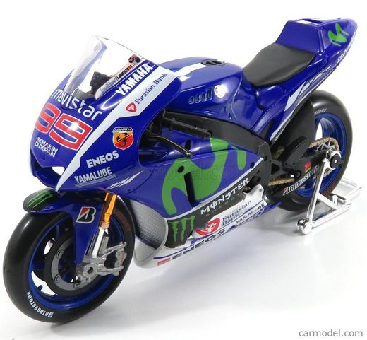 Maisto Yamaha YZR-M1 Team Yamaha Racing N 99 Jorge Lorenzo Moto GP 2015 World Champion