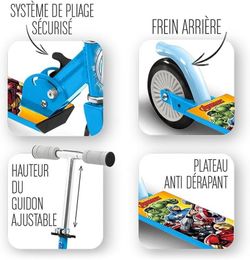 Marvel Avengers Klapproller aus Aluminium