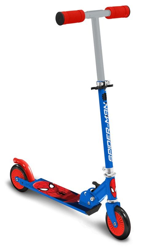 Marvel Spiderman Trottinette pliante en aluminium