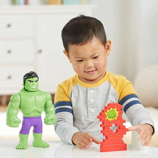 Marvel Spidey Amazing Friends Hulk Casseur de Mur