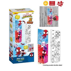 Marvel Spidey Amazing Friends Puzzle Medidor de Altura 25 piezas 95 x 30 cm