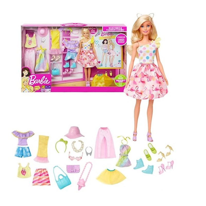 Barbie Poupée Collection Look, DYX64 : : Jeux et Jouets