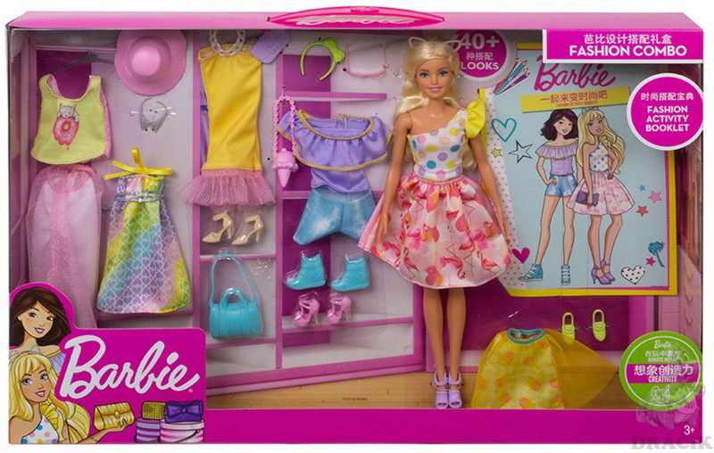 Mattel - Barbie - Accessoires de mode - FCR92 - Collection de chaussures  Original & Petite Doll : : Jeux et Jouets