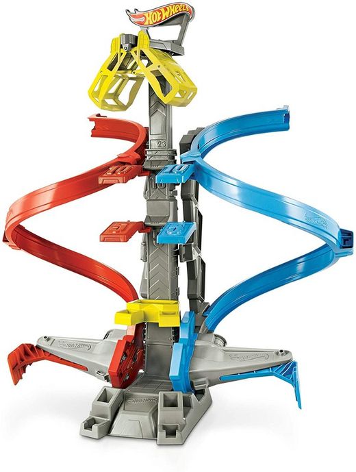 Mattel Hot Wheels Looping-Bahn und Launcher