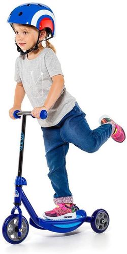 Molto dreirädriger blauer Roller