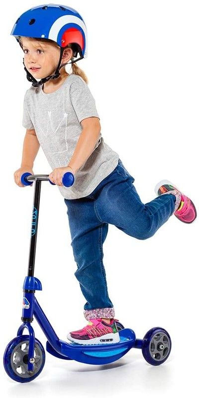 Molto dreirädriger blauer Roller