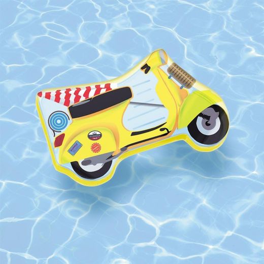 Mondo Figurine Gonflable Moto Vintage 183 x 100 cm