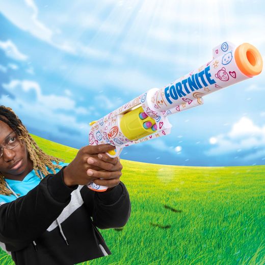 Hasbro Nerf Fortnite Frenz 4 Ever Blaster