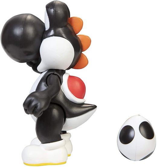 Nintendo Figura Yoshi Negro Con Huevo 10 cm