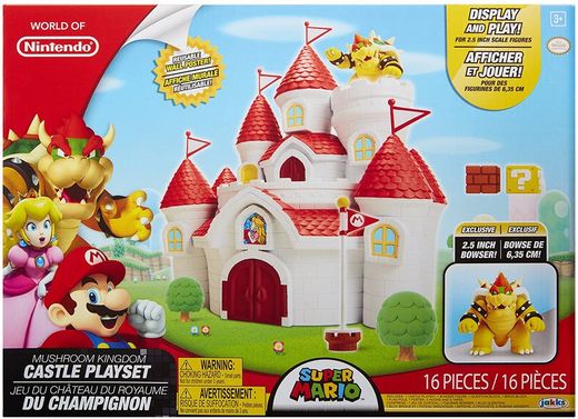 Nintendo Super Mario Château Du Royaume Champignon