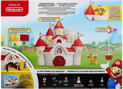 Nintendo Super Mario Château Du Royaume Champignon