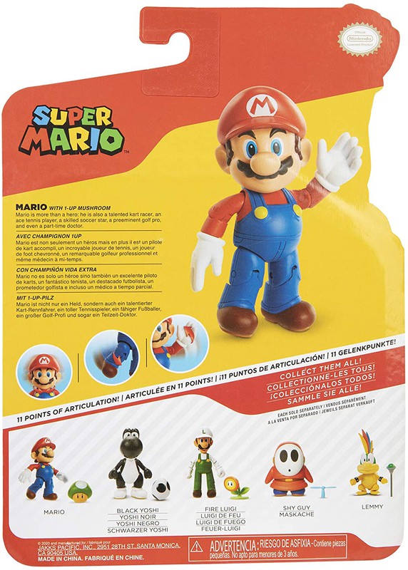 Nintendo Super Mario figure 10 cm — Joguines i bicis Gaspar